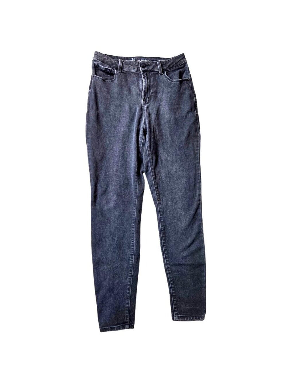No Boundaries Black High Rise Stretch Denim Grunge Skinny Jeans Juniors Size 9